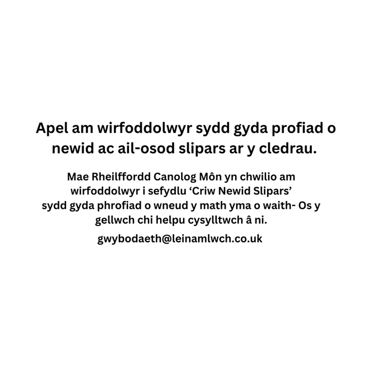 Gwirfoddolwyr